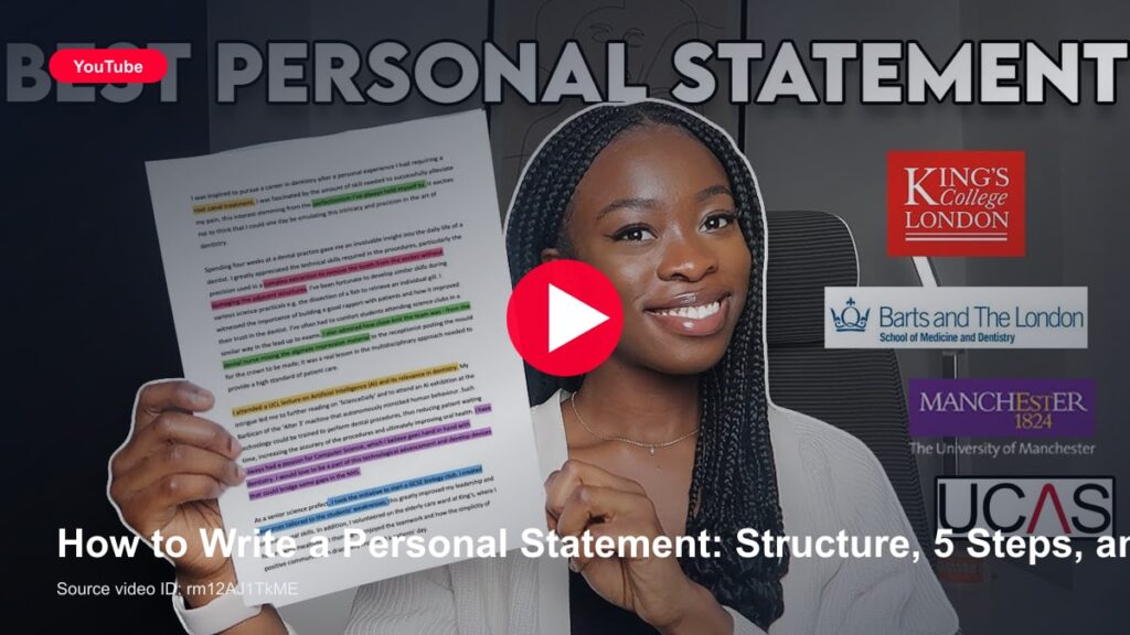 How to Write a Personal Statement: Structure, 5 Steps, and 2 Samples