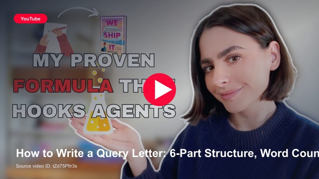 How to Write a Query Letter: 6-Part Structure, Word Count, and Agent Submission Guide