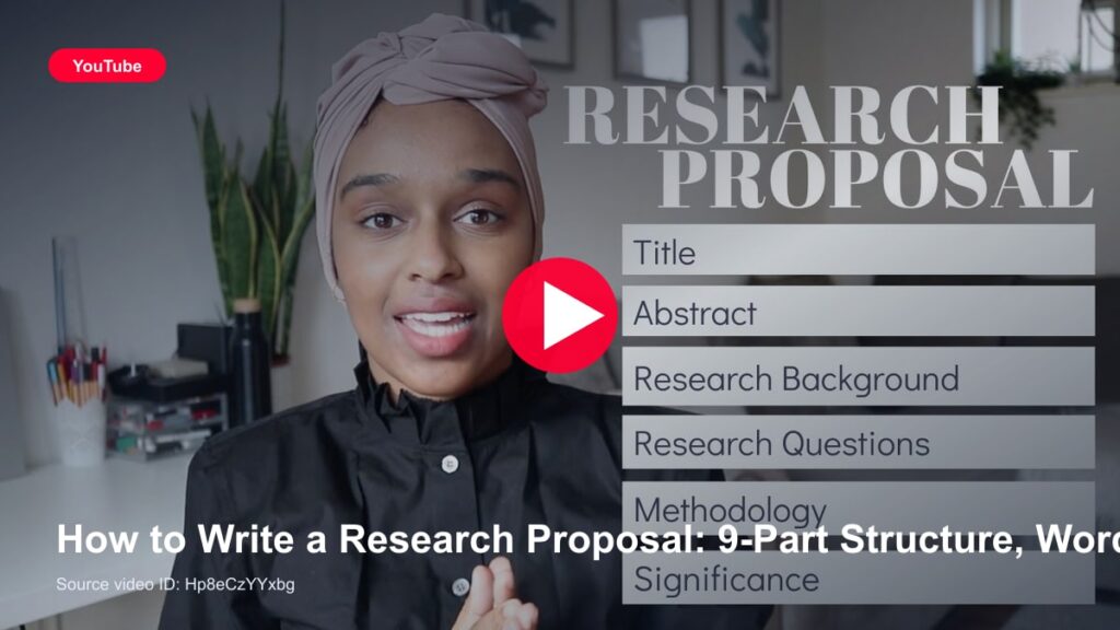 How to Write a Research Proposal: 9-Part Structure, Word Count, and Common Mistakes