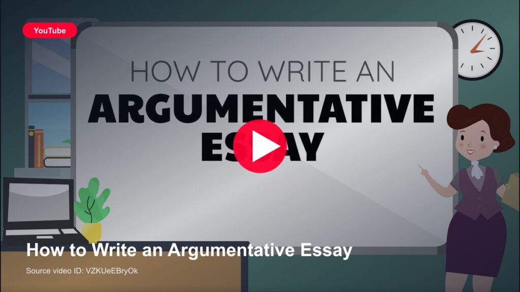How to Write an Argumentative Essay